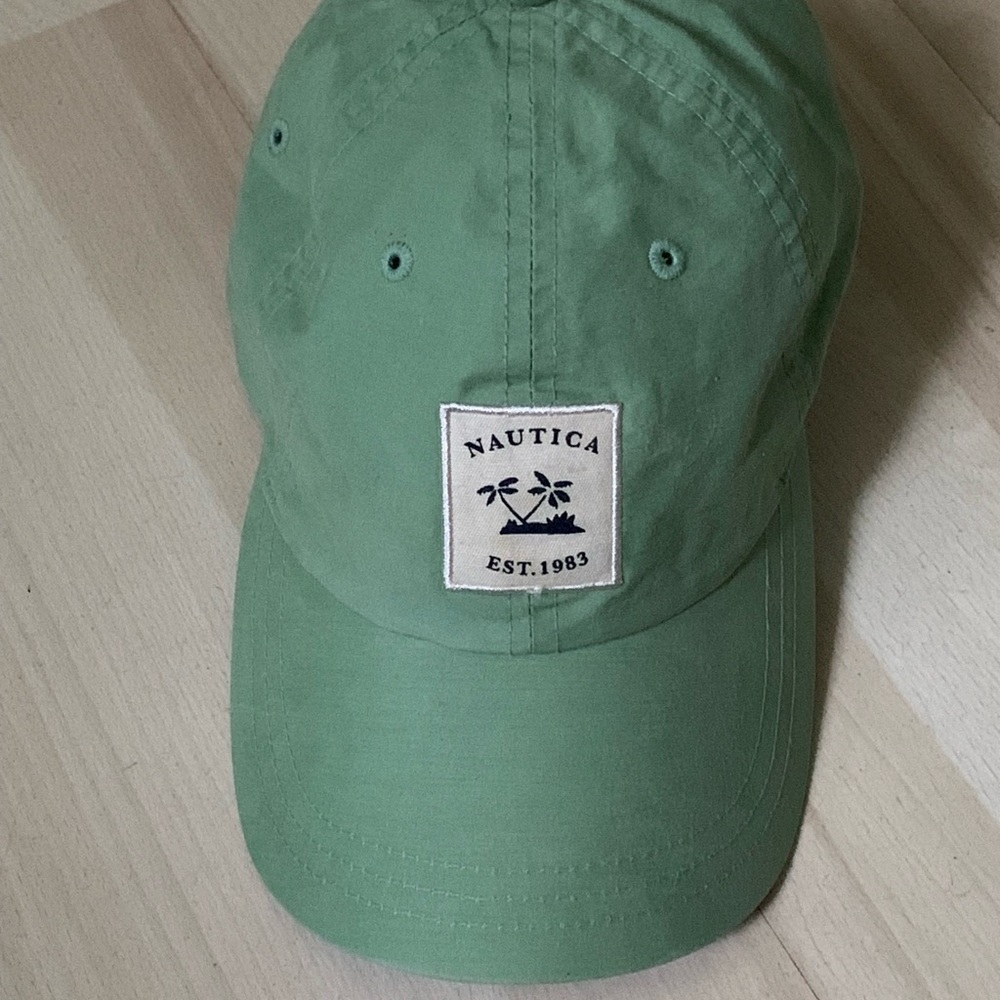 Nautica Green Baseball Cap
